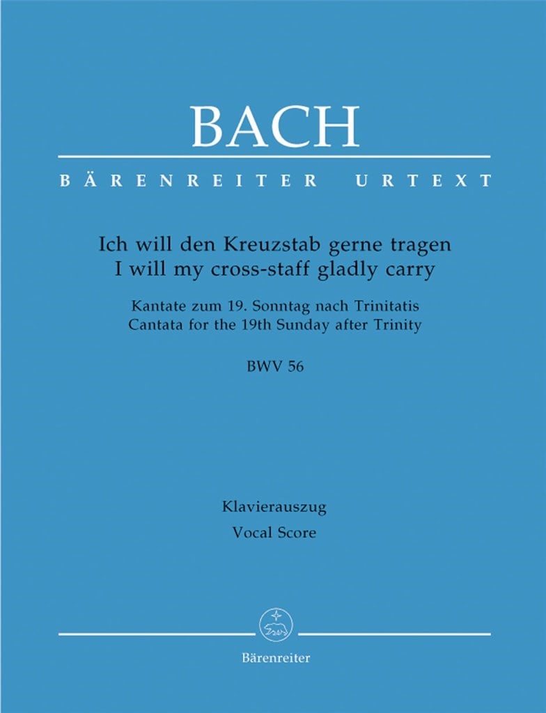 Cantata 56 Vocal Score