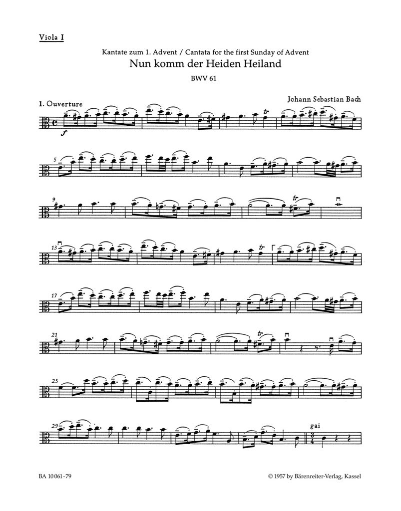 Nun komm, der Heiden Heiland