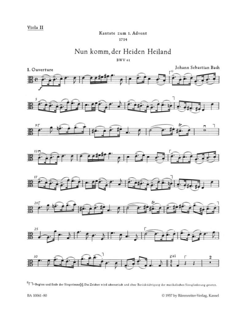 Nun komm, der Heiden Heiland