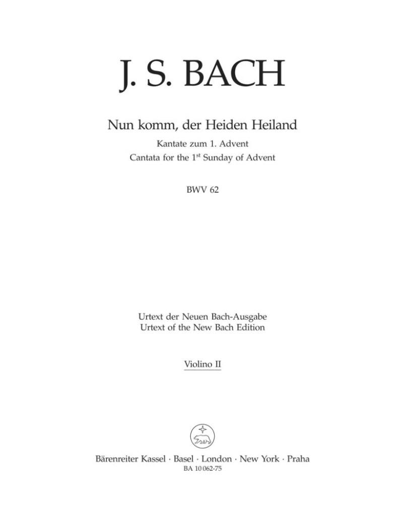 Nun komm, der Heiden Heiland