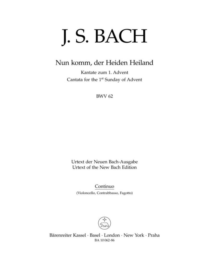 Nun komm, der Heiden Heiland