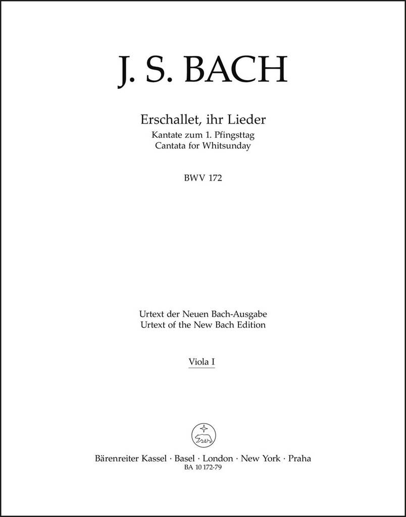 Erschallet, ihr Lieder