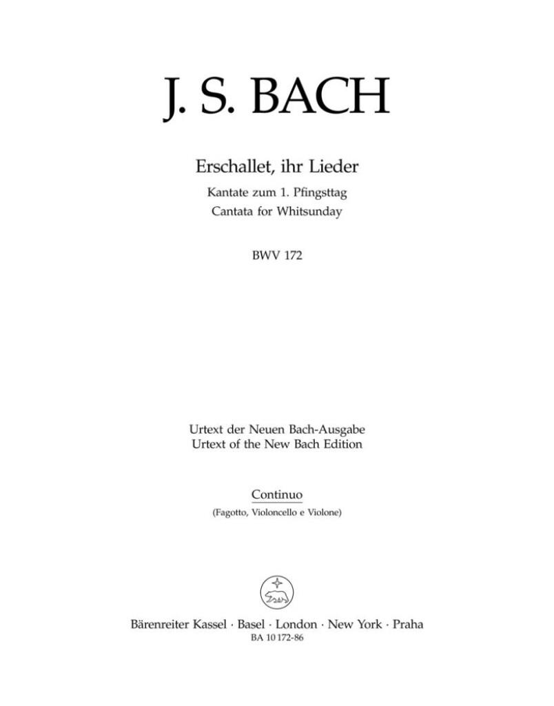 Erschallet, ihr Lieder