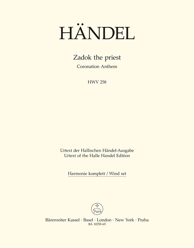Zadok the priest HWV 258