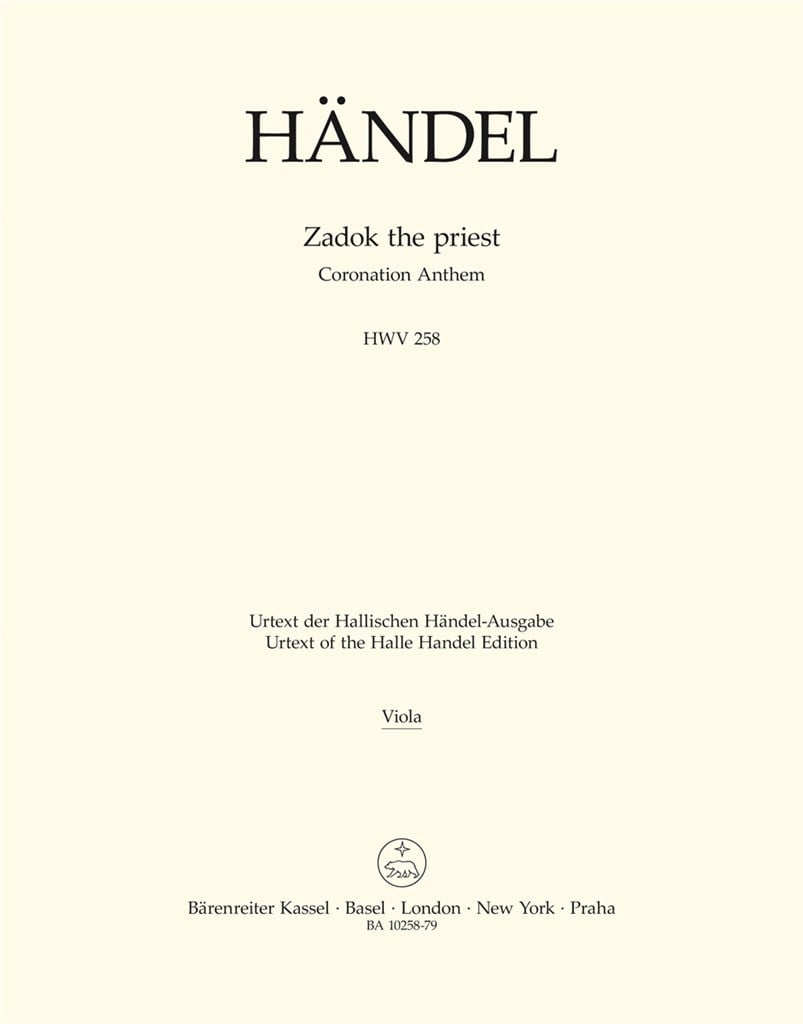 Zadok the priest HWV 258