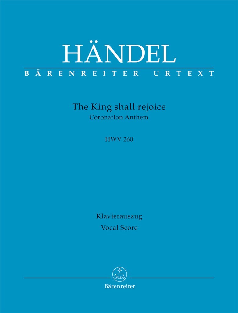 The King shall rejoice HWV 260