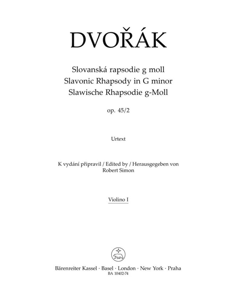 Slavonic Rhapsody in G minor