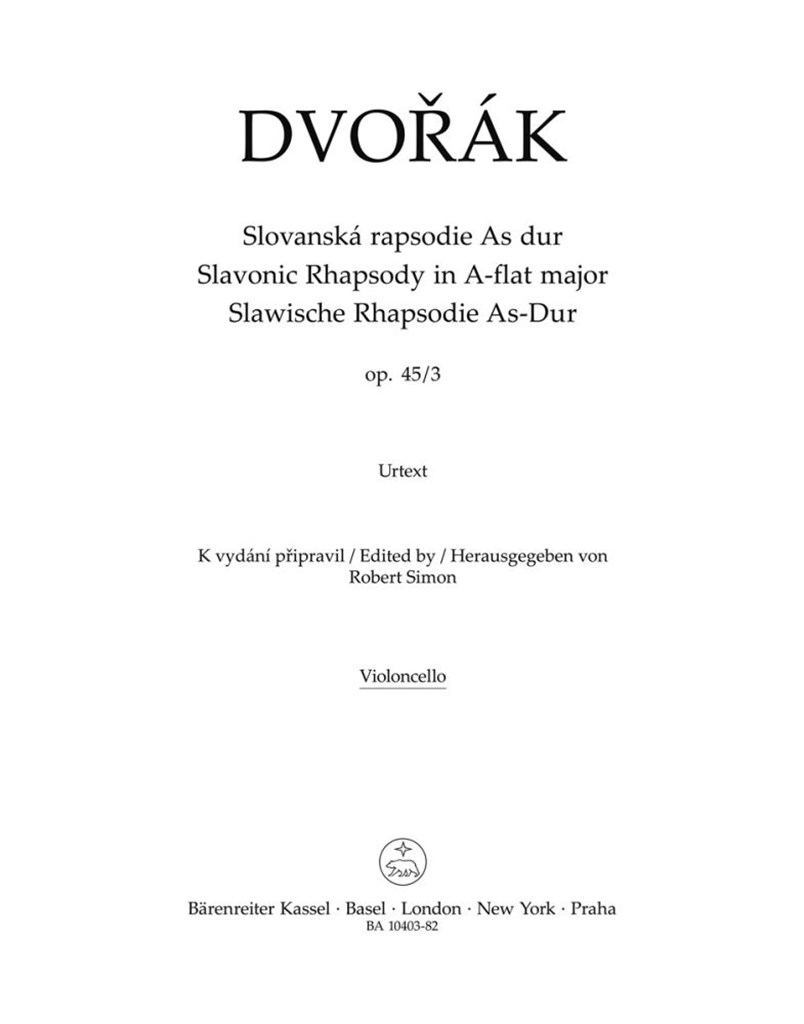 Slavonic Rhapsody A Flat Major