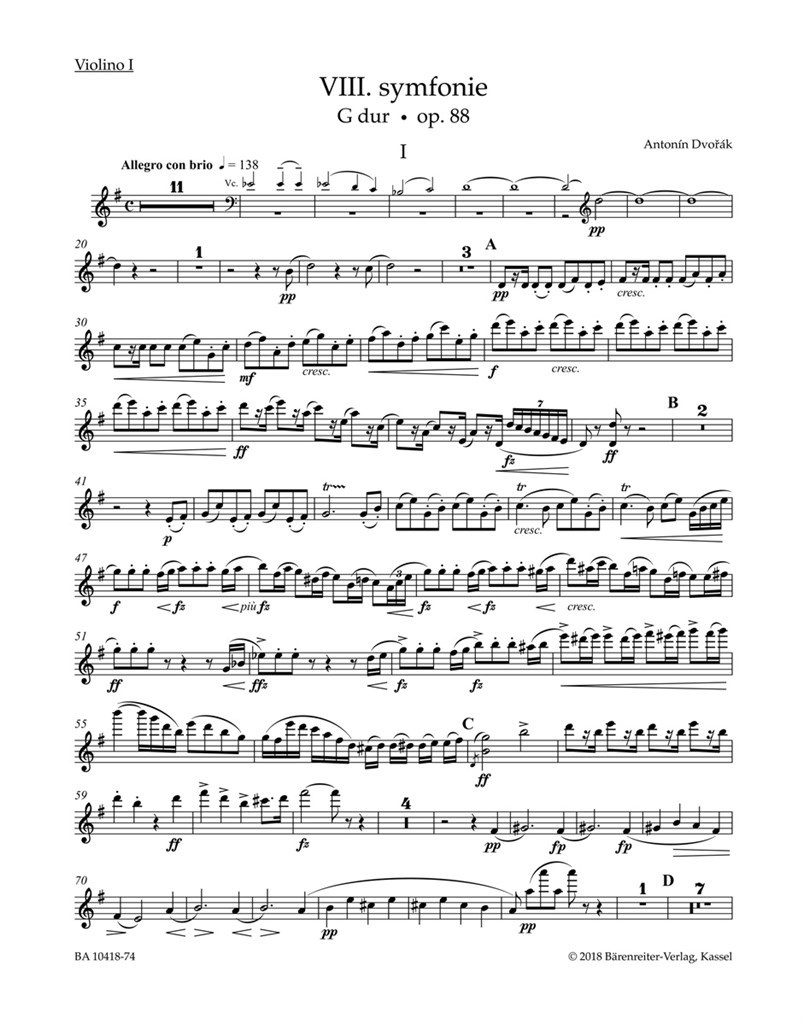 Symphony in G major No. 8