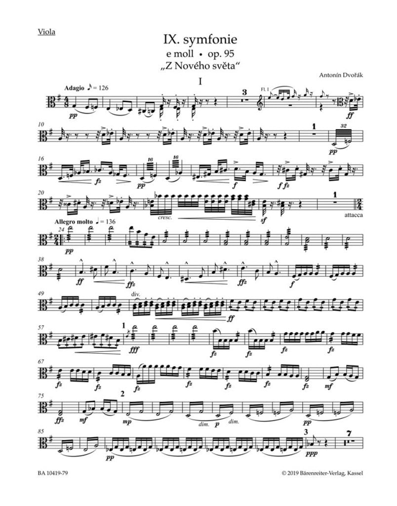 Symphony in E minor No. 9
