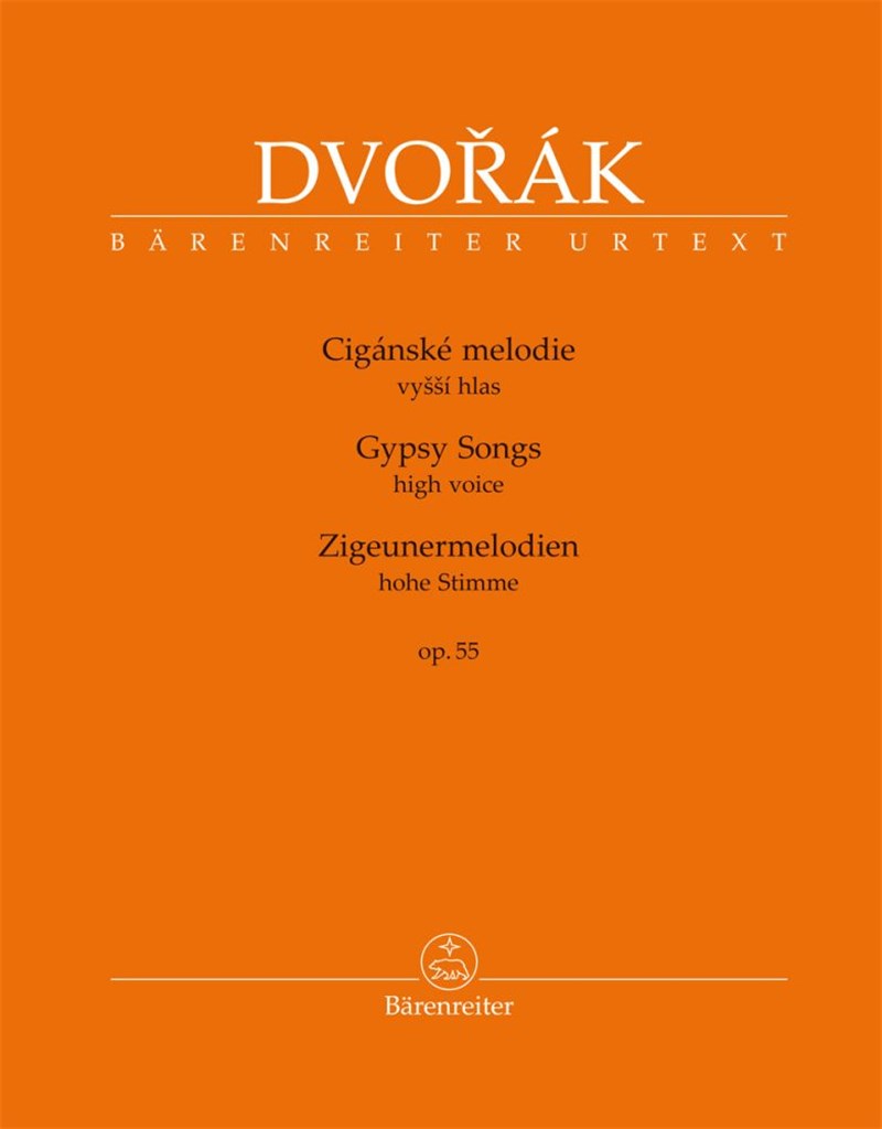 Gyspy Songs For Voice and Piano