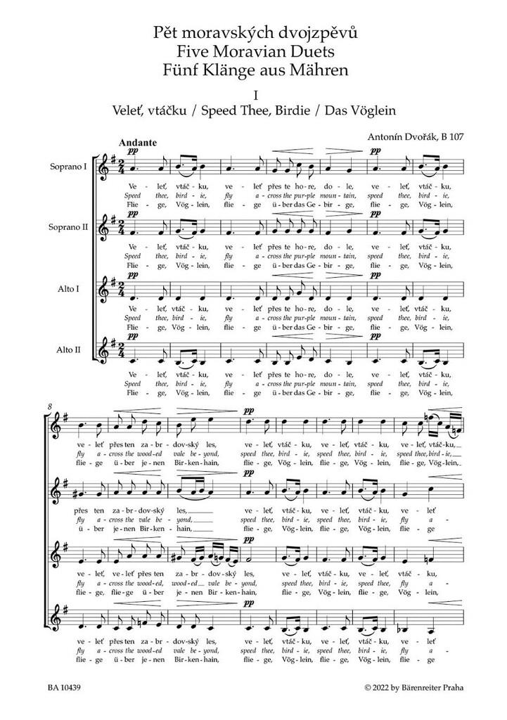 Five Moravian Duets
