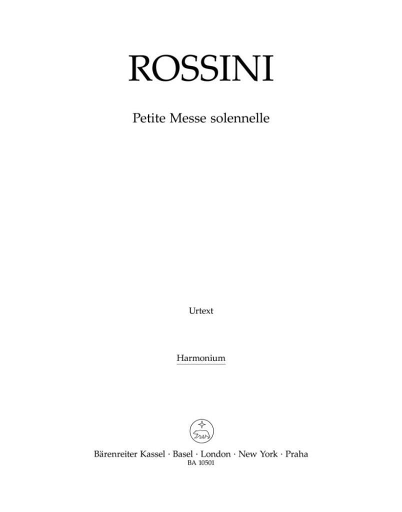 Petite Messe solennelle