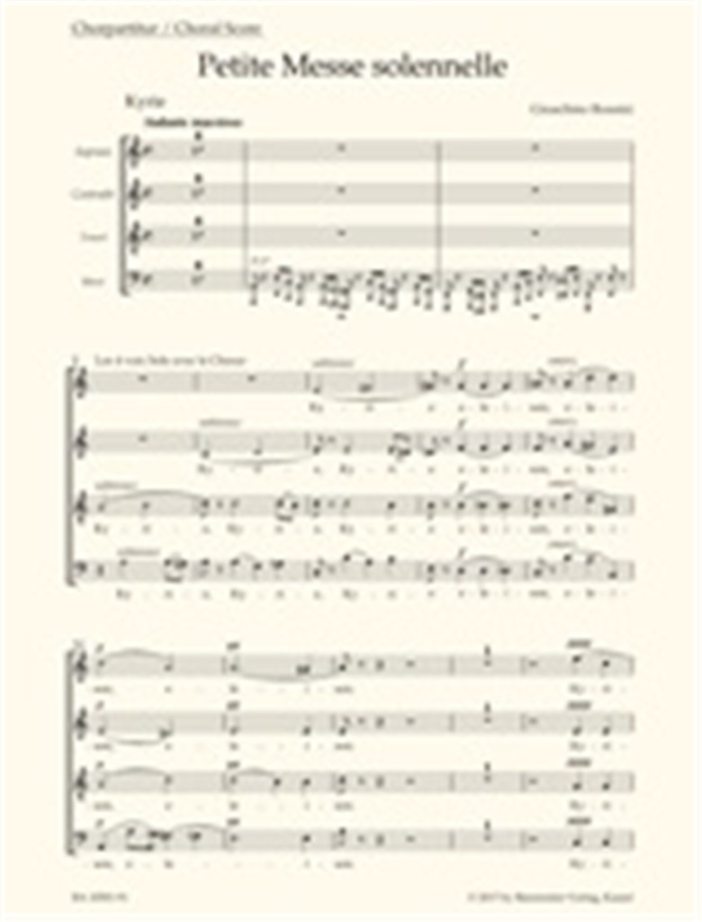 Petite Messe Solennelle