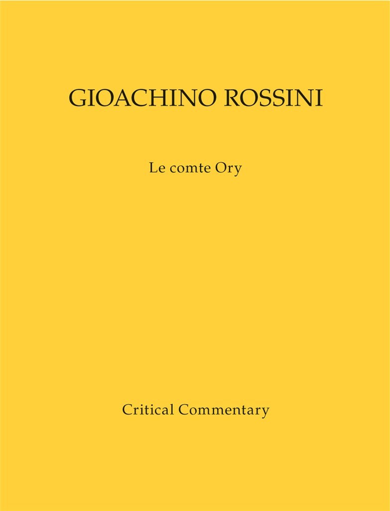 Le comte Ory -Opera in two acts-