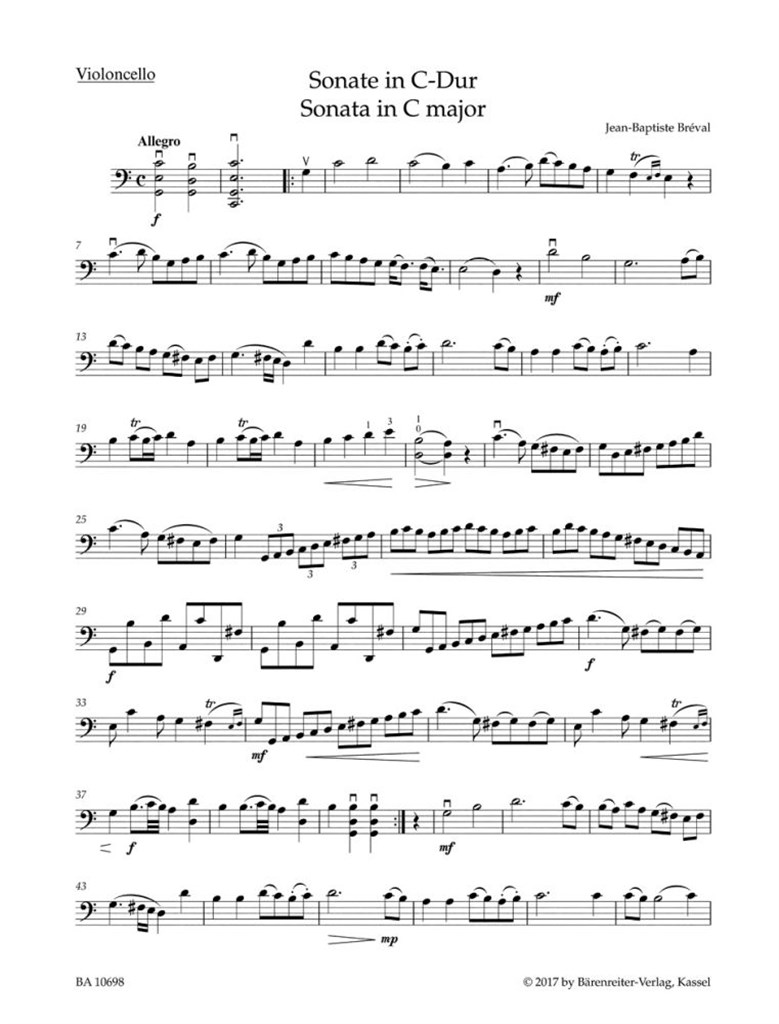 Sonata C Major Op. 40 No. 1