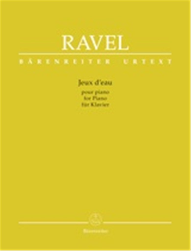 Jeux d'eau for Piano