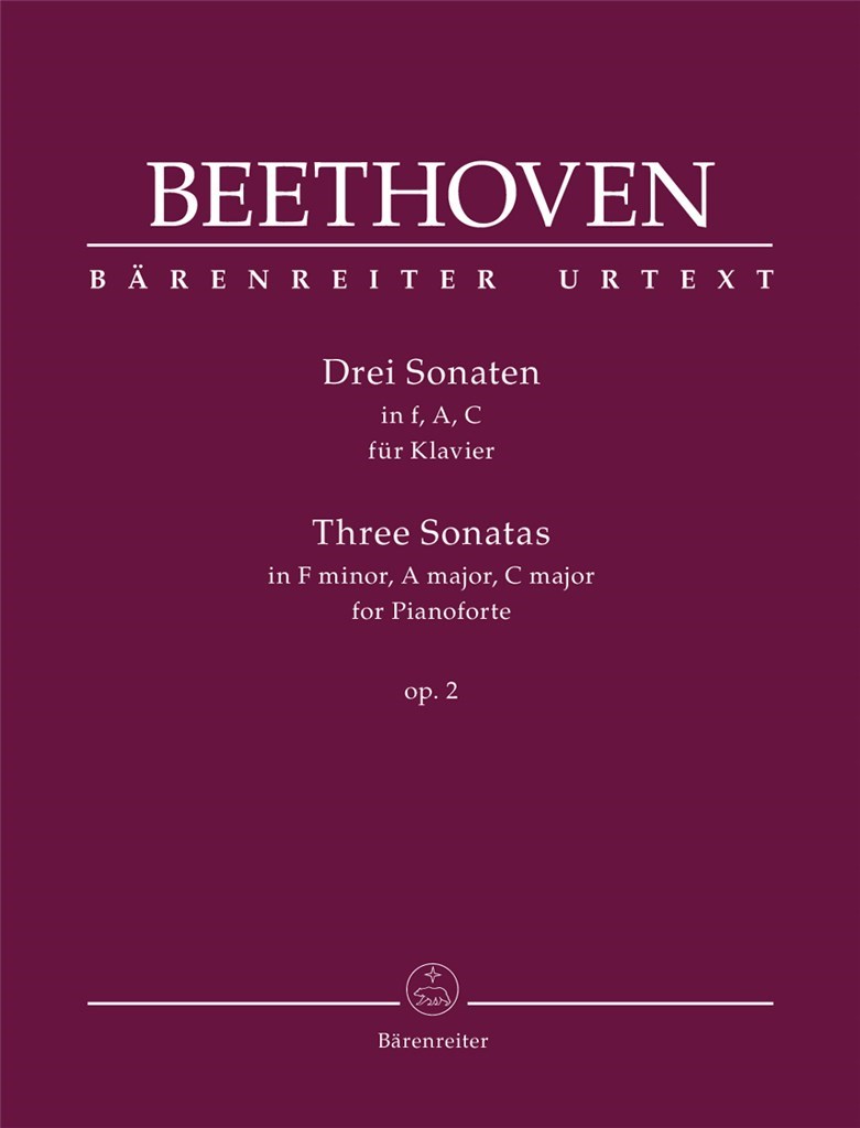 Three Sonatas for Piano op. 2