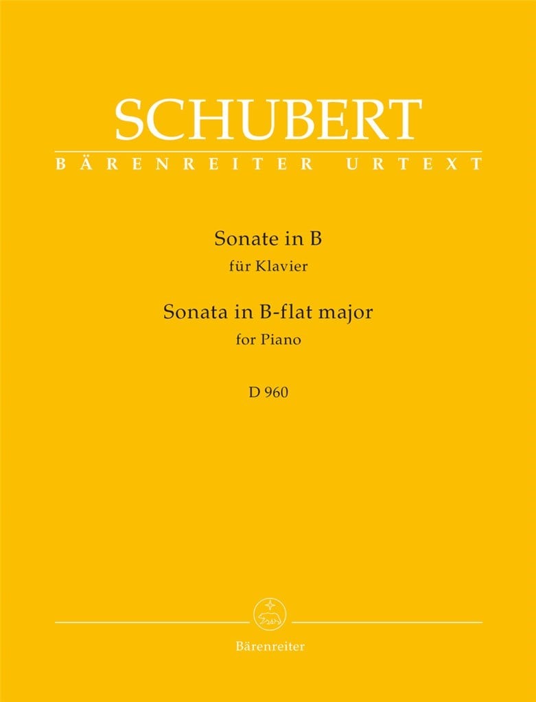 Sonate for Piano B-flat major D 960