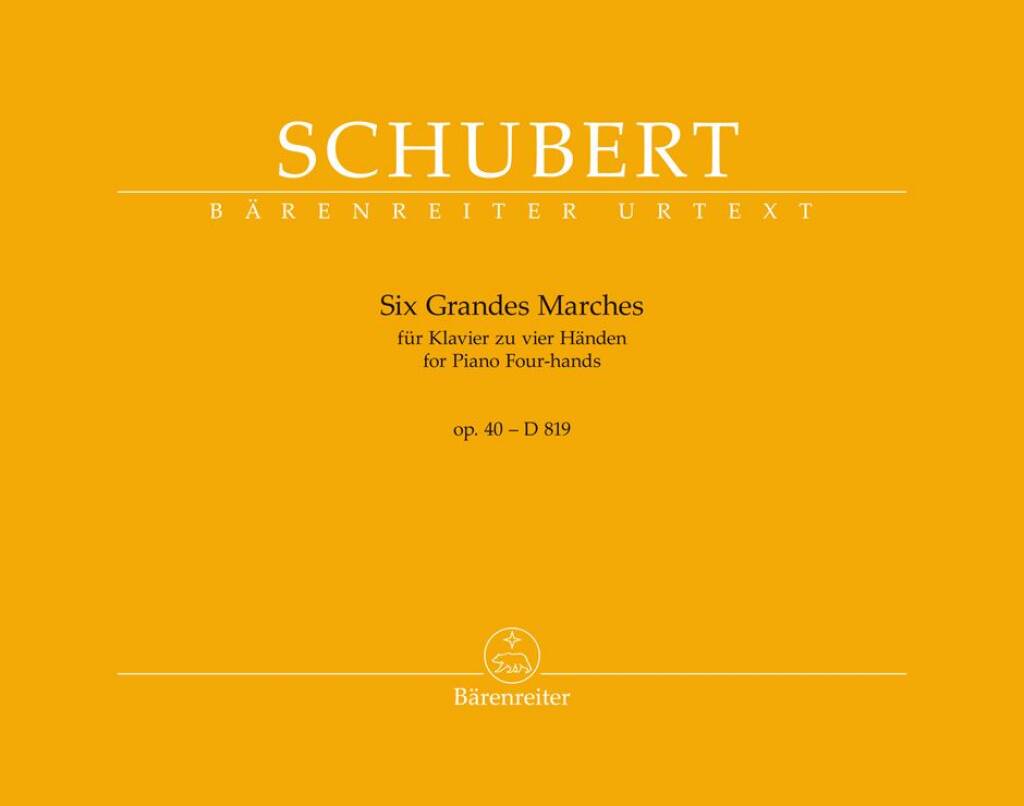 Six Grandes Marches for Piano Four-Hands