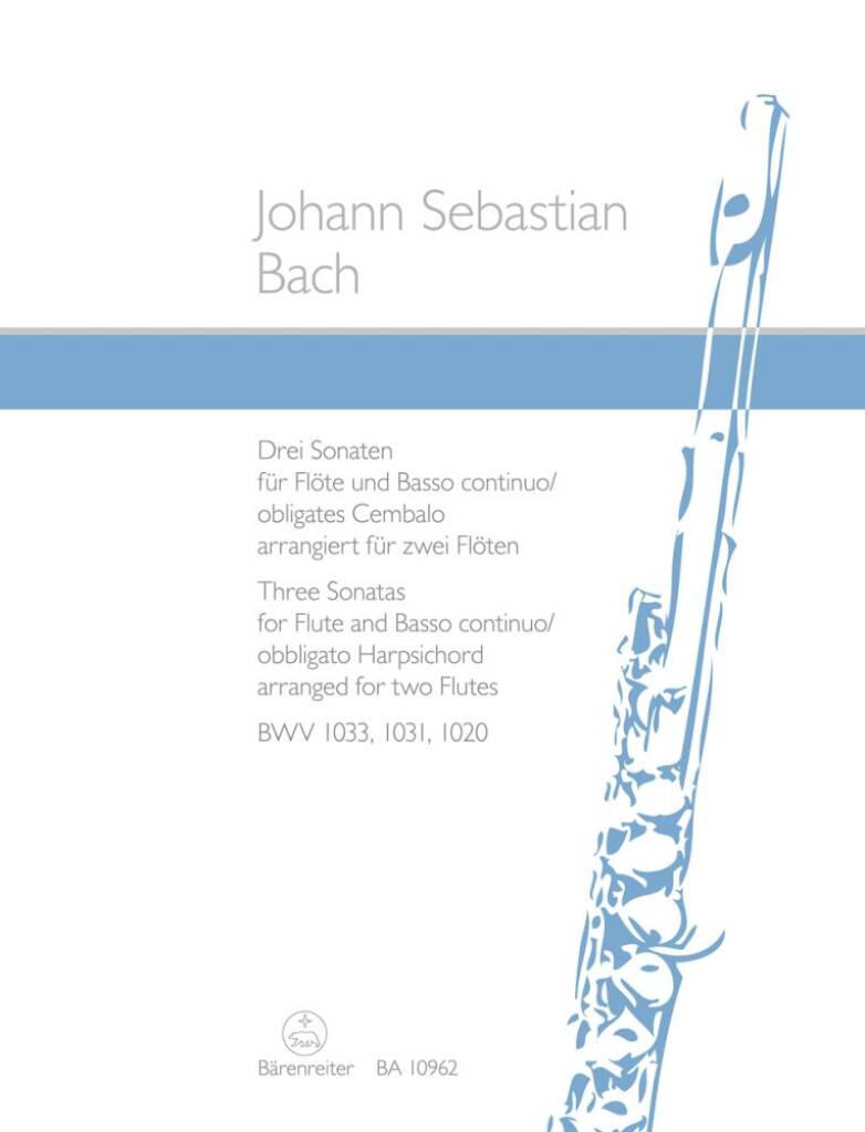 Three Sonatas for Flute and Basso Continuo