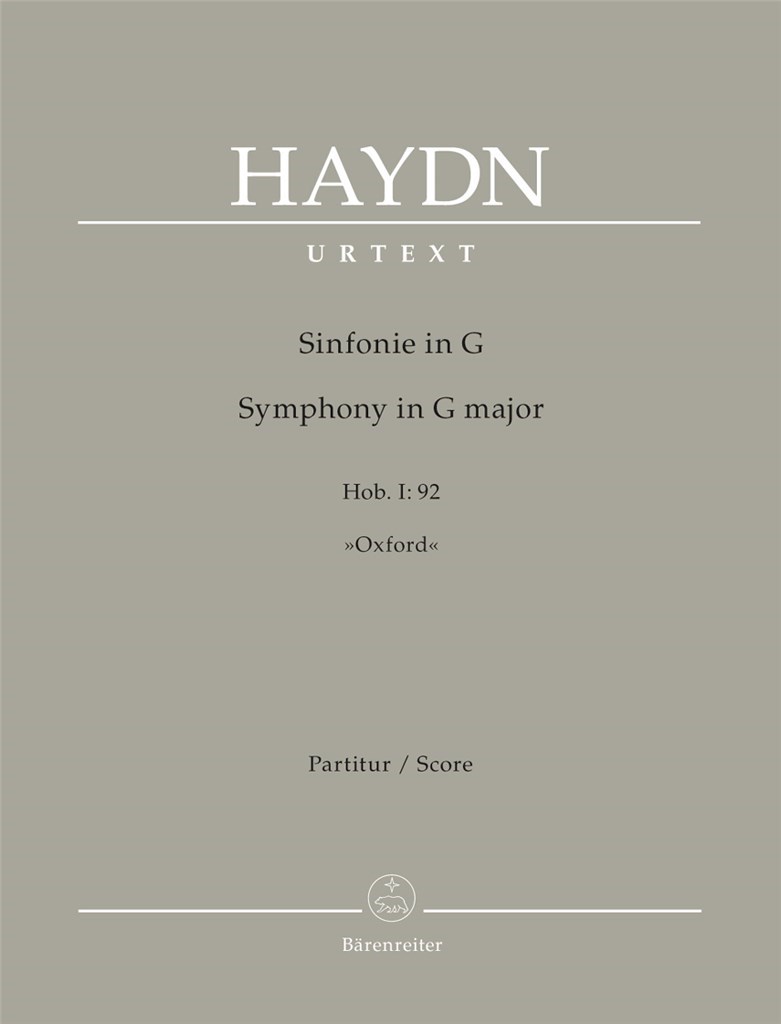 Symphony in G major Hob. I:92 "Oxford"