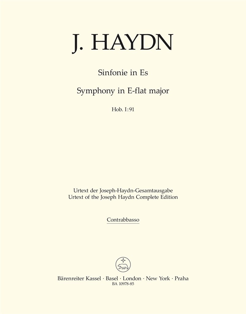 Symphony in Eb major Hob. I:91