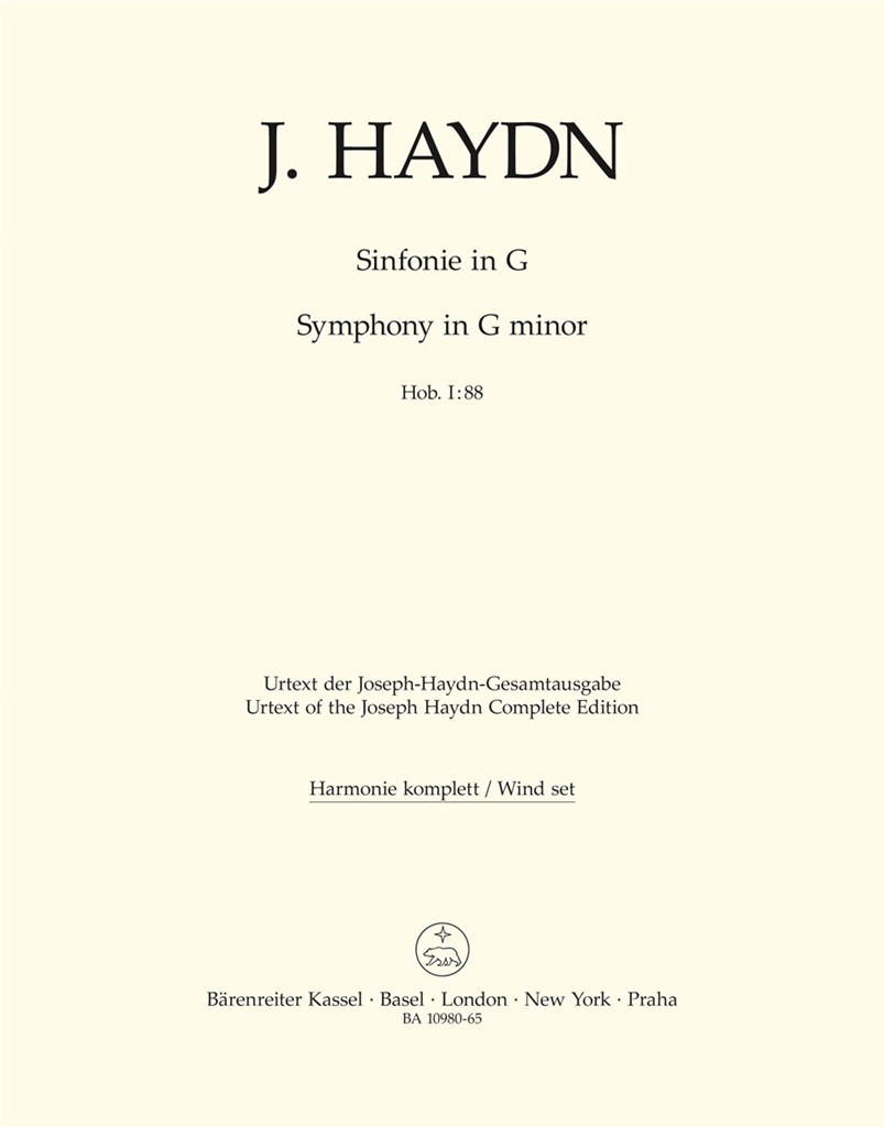 Symphony in G major No. 88
