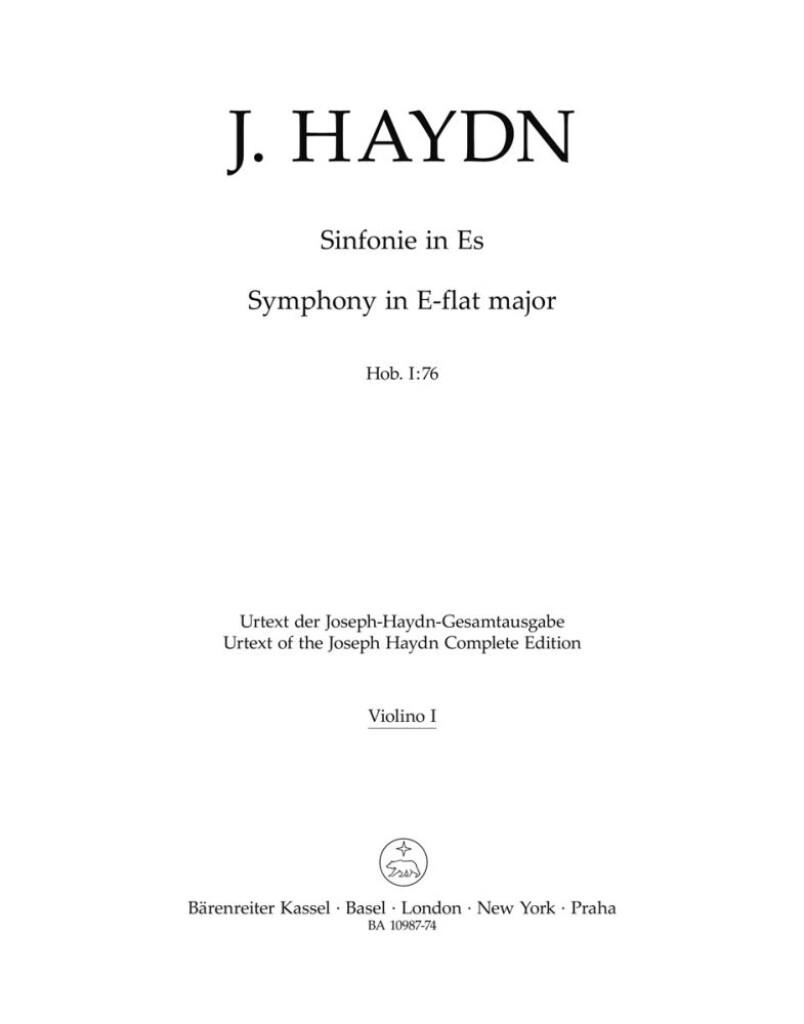 Symphony in Eb major No. 76