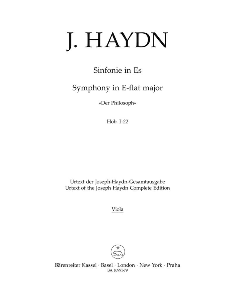 Symphony in Eb Major Hob I:22
