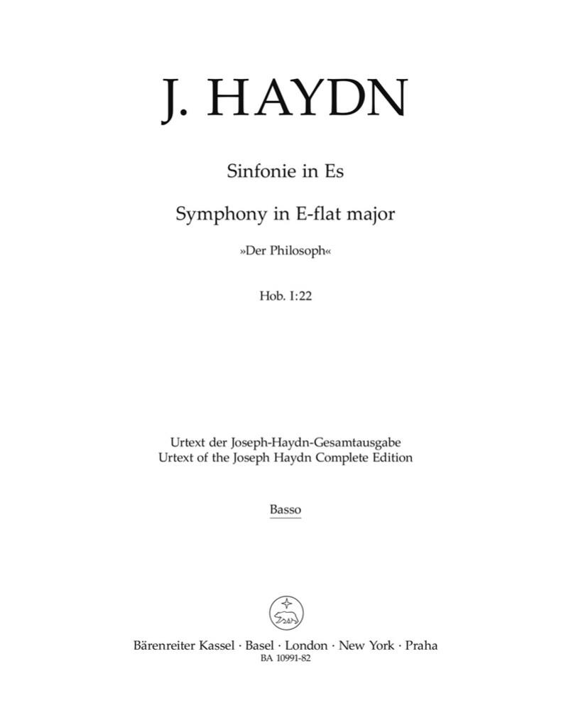 Symphony in Eb Major Hob I:22