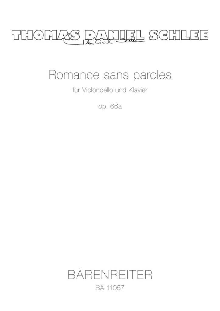 Romance Sans Paroles Op. 66a
