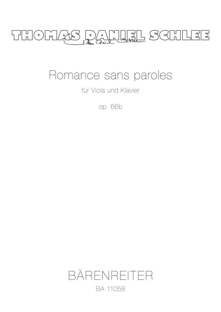 Romance Sans Paroles Op. 66a
