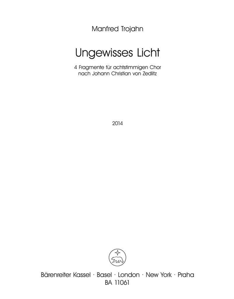Ungewisses Licht [2014]