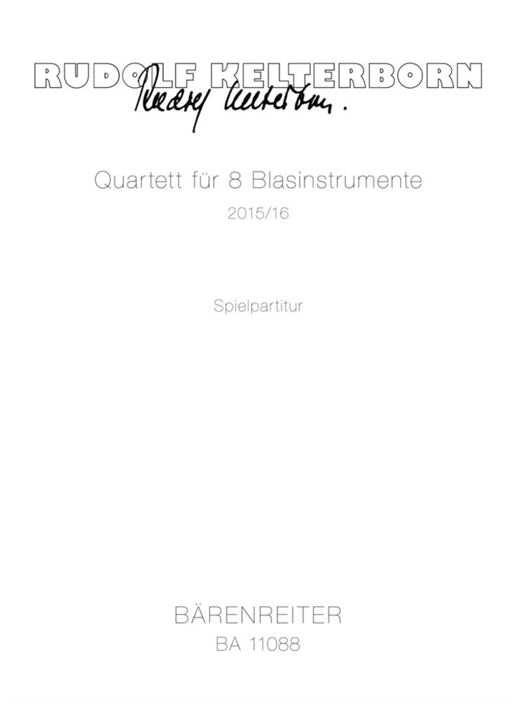 Quartet For 8 Wind Instruments