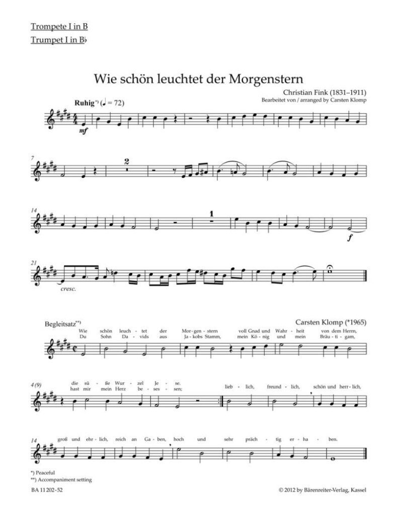 organ plus brass, Vol. II: 5 Choralspiele