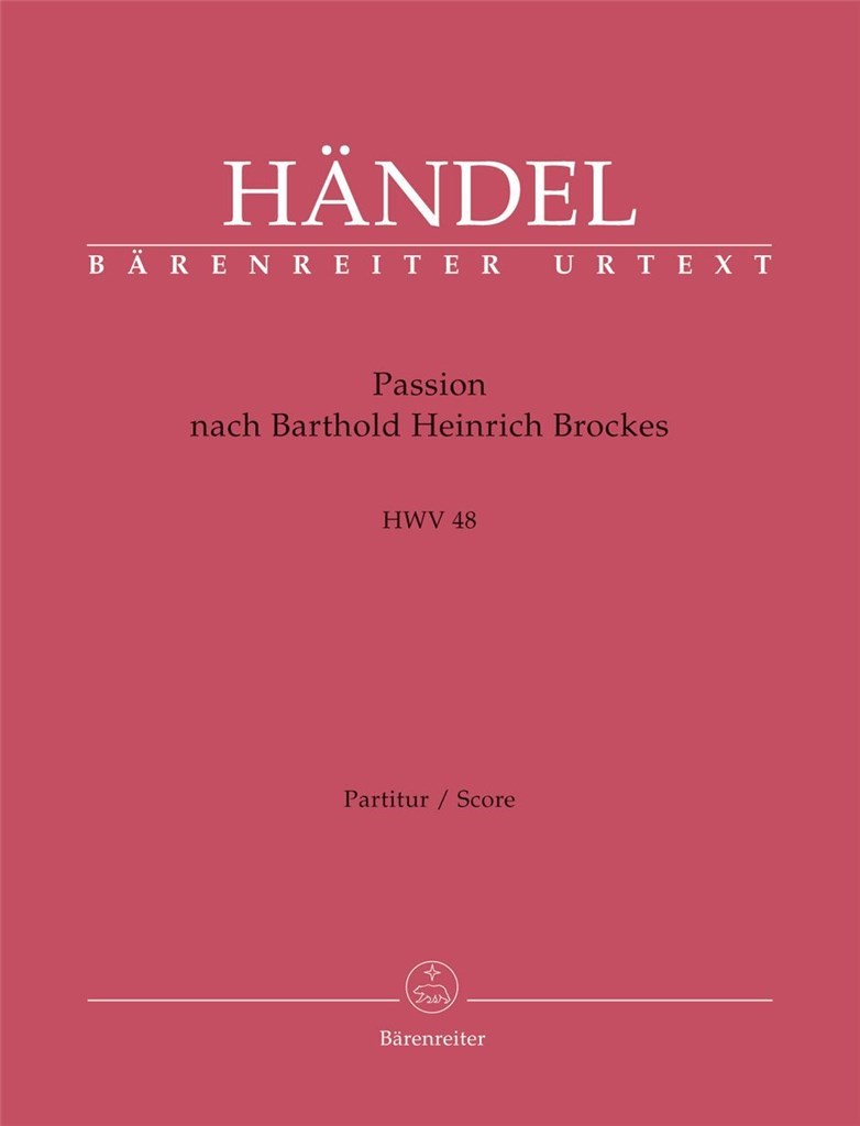 Passion nach Barthold Heinrich Brockes