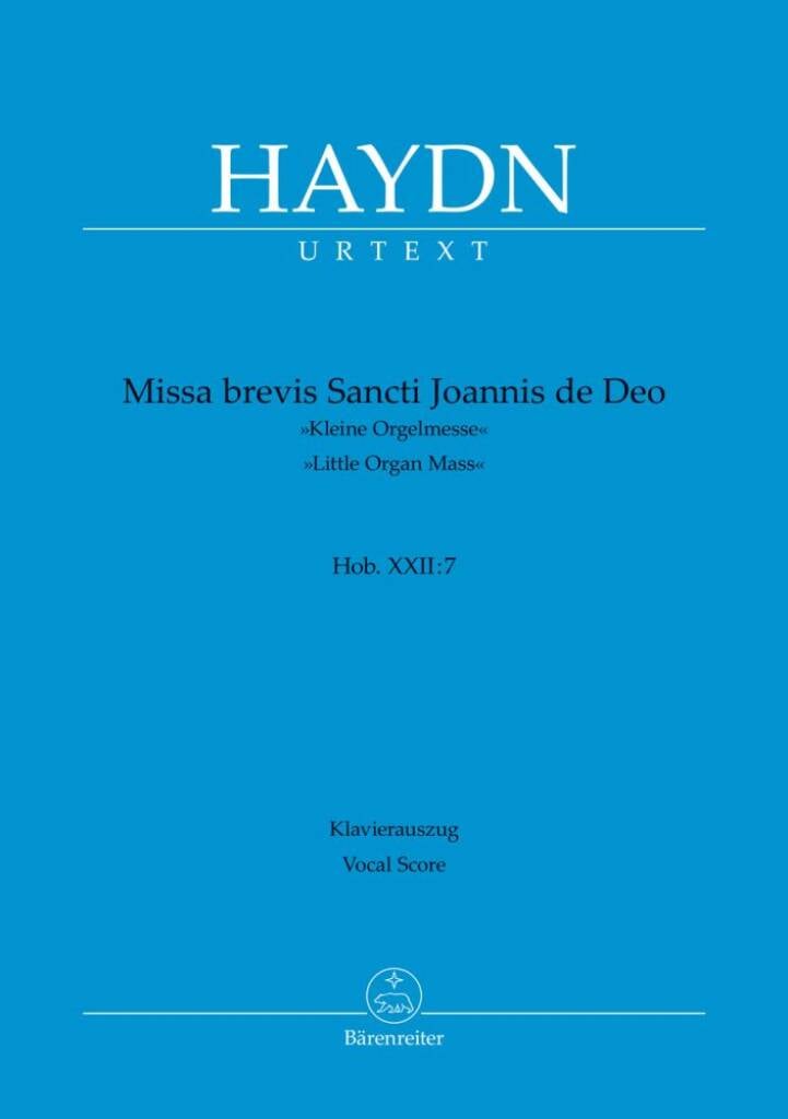 Missa Brevis Sancti Joannis de Deo