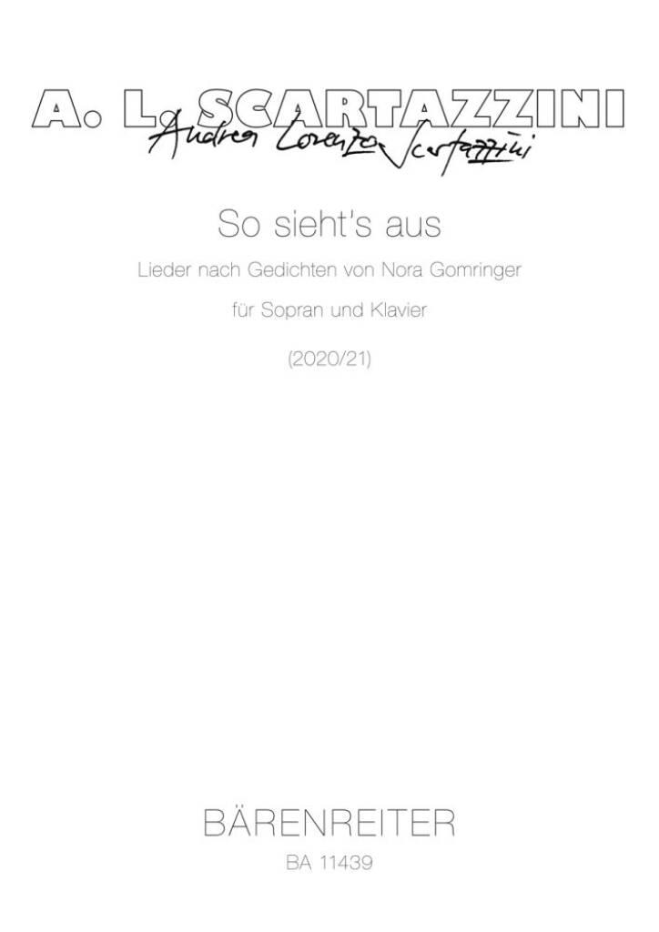 So sieht's aus for soprano and piano