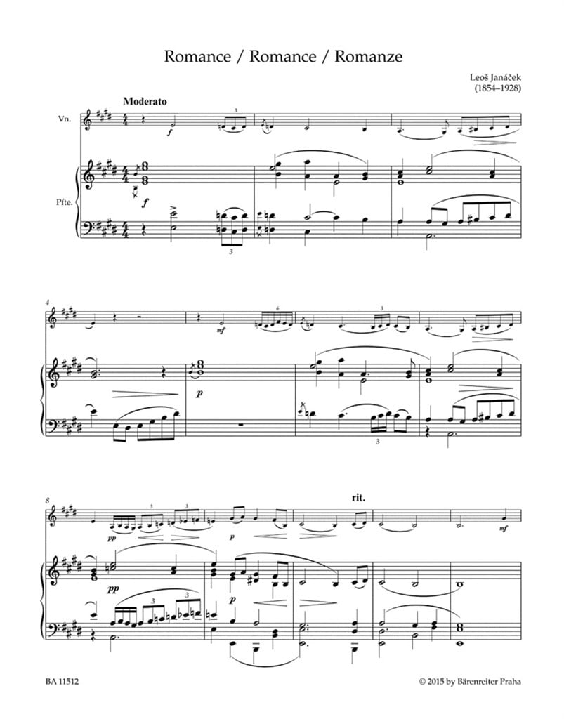 Works for Violin and Piano
