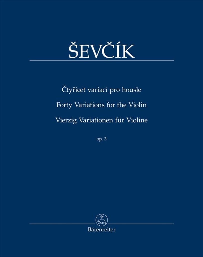 Vierzig Variationen Für Violine Op. 3
