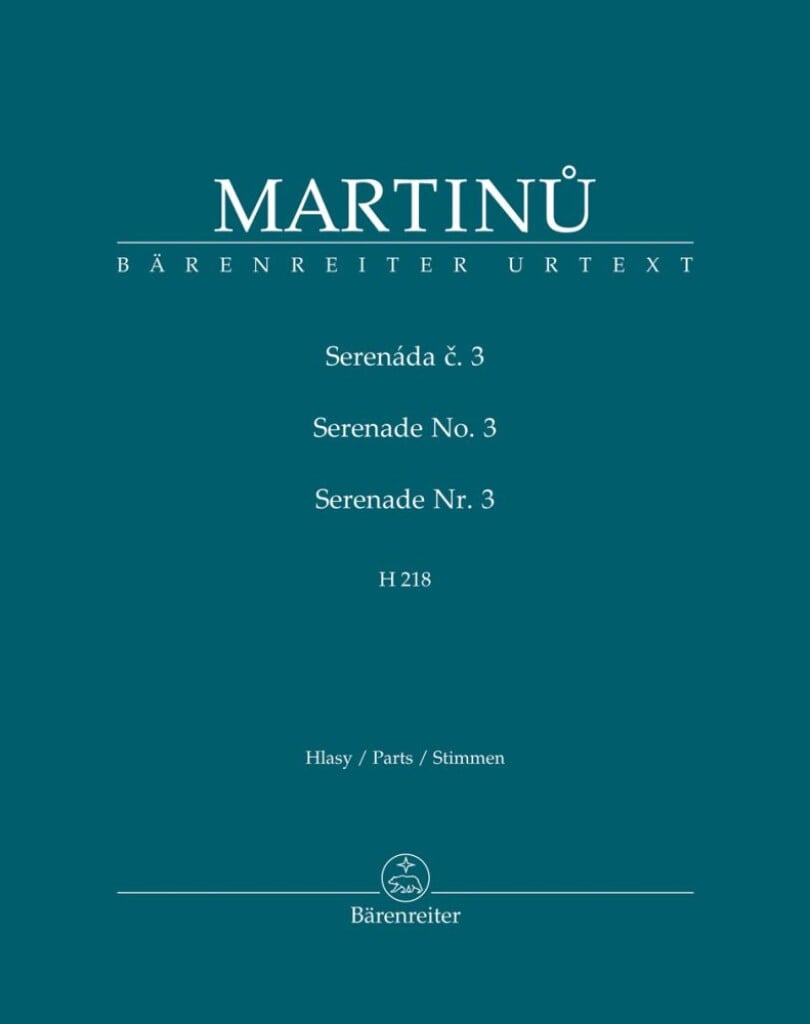 Serenade no. 3 H 218