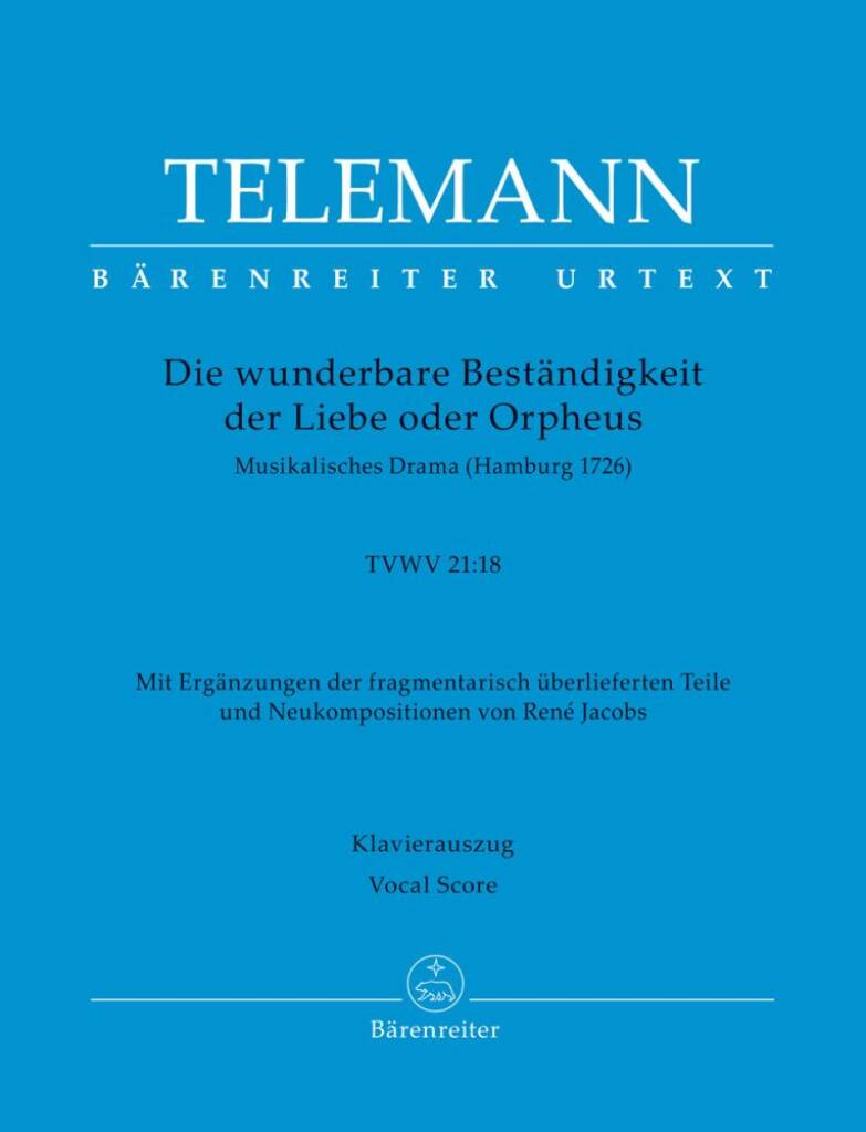 Die Wunderbare Beständigkeit der Liebe od. Orpheus