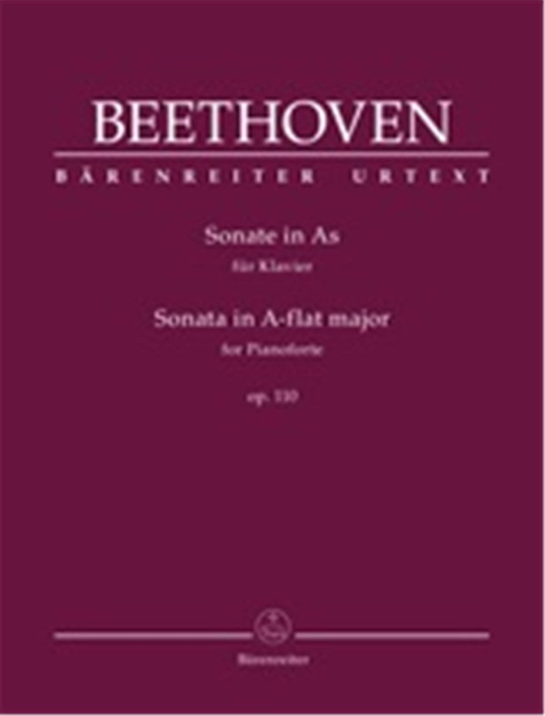 Sonata for Pianoforte in A-flat major op. 110