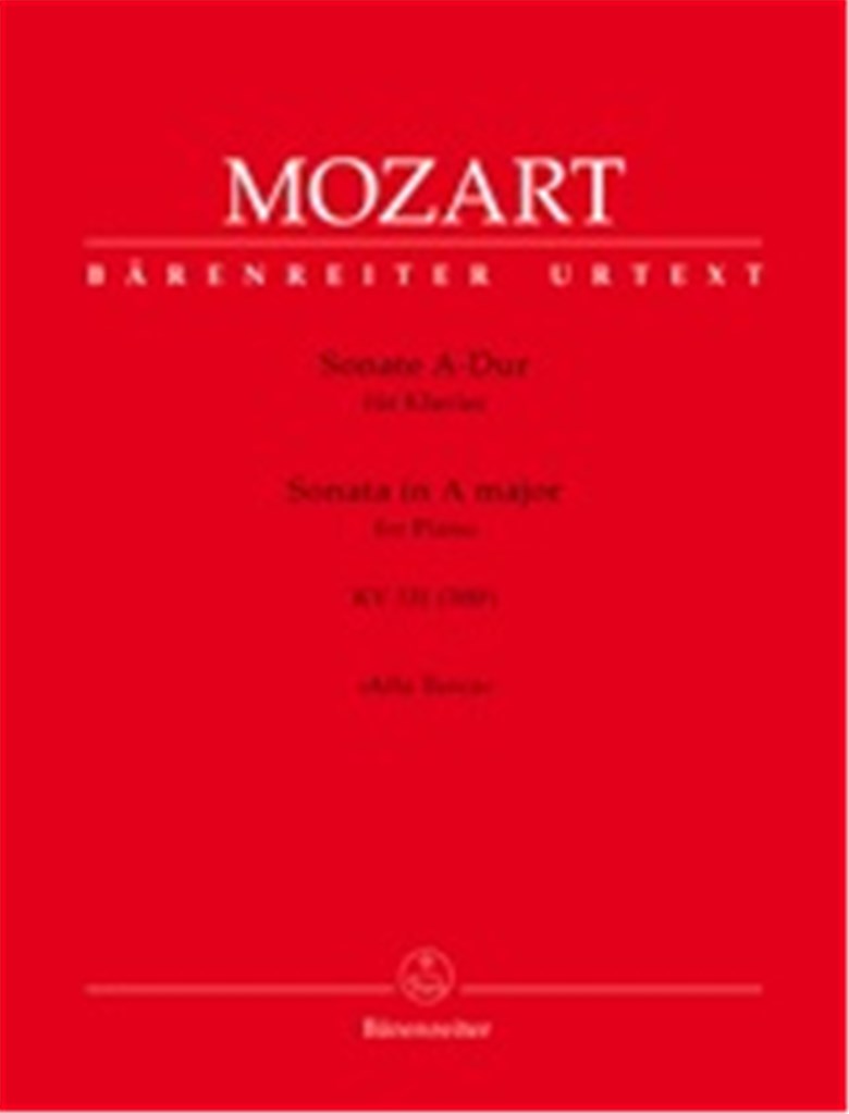 Sonate A-Dur KV 331 (300i)