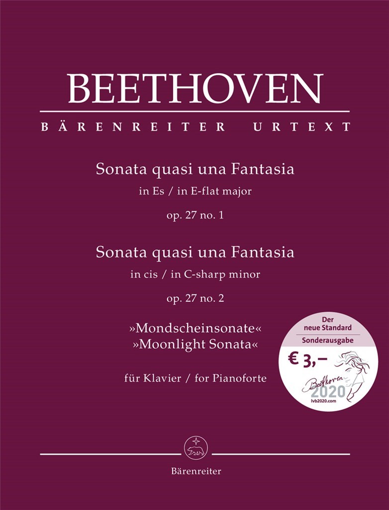 Sonata quasi una Fantasia Op. 27 no. 1-2