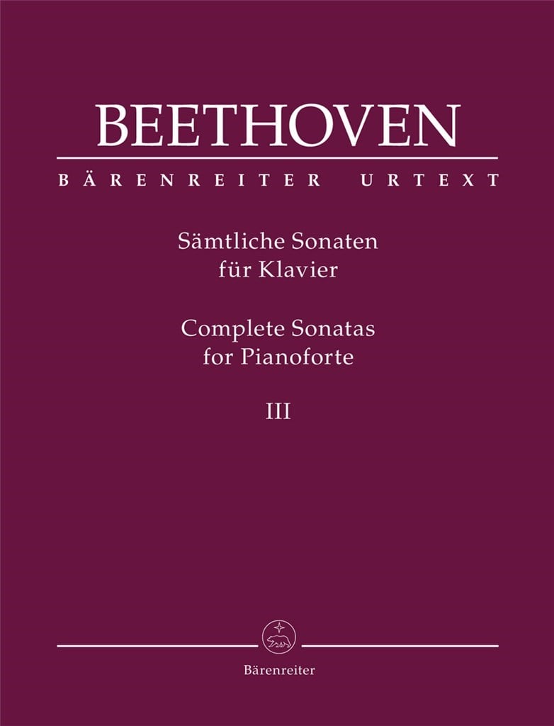 Complete Sonatas for Pianoforte III