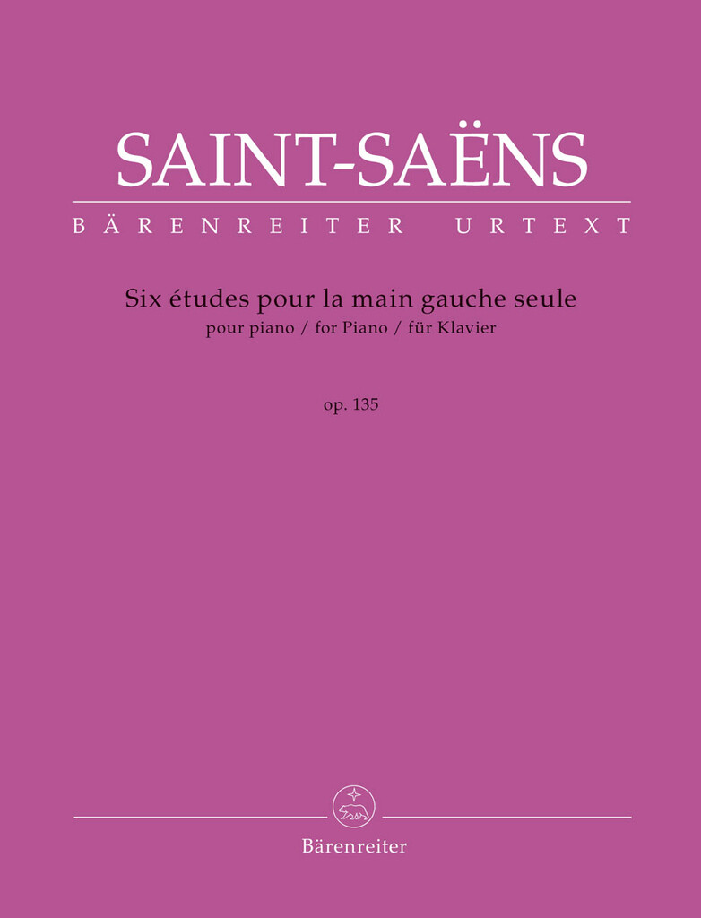 Six études pour la main gauche seule op. 135
