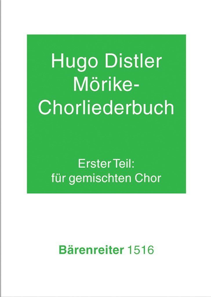 Morike Chorliederbuch 1 Op.19