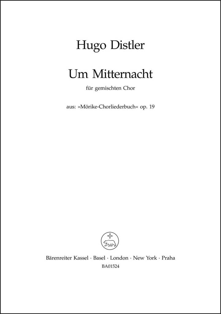 Um Mitternacht (Gelassen stieg die Nacht ans Land)